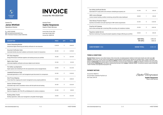 Invoice